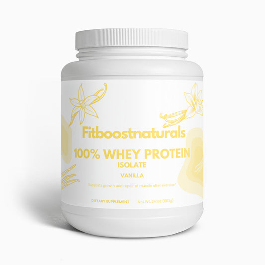 Pure3 100% Whey Protein Isolate (Vanilla)