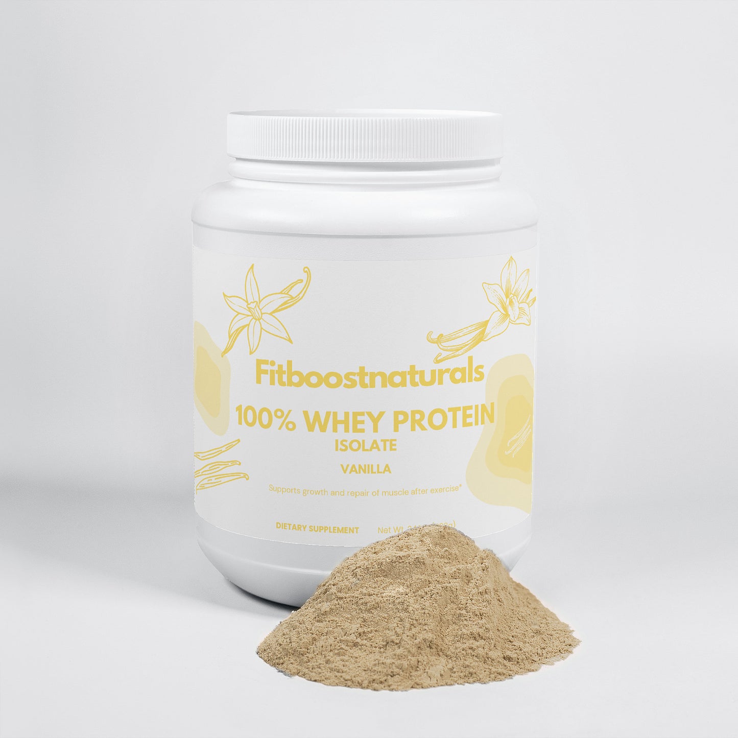 Pure3 100% Whey Protein Isolate (Vanilla)