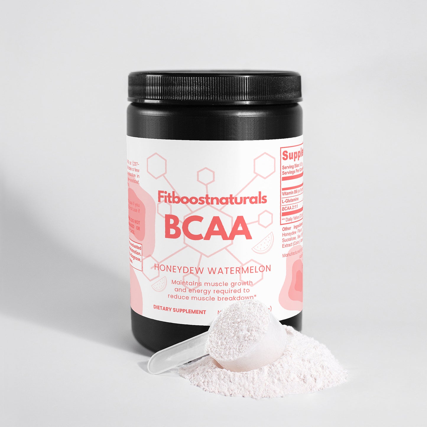 BCAA Post Workout Powder (Honeydew/Watermelon)